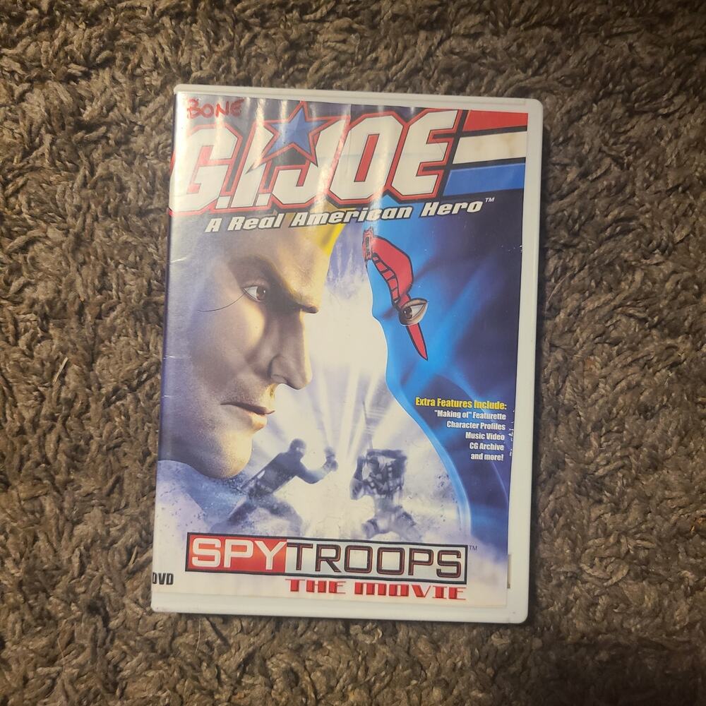 G.I. Joe Spy Troops The Movie On DVD (2003) used